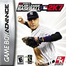 Major League Baseball 2K7 box art for GameBoy Advance